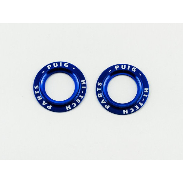 Puig PHB19 Swing Arm Protector Ring Blue